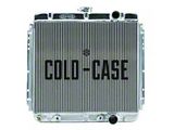 1964-68 Galaxie & Other Full Size Cold Case Aluminum Radiator, Big 2-Row, Manual Transmission 289 & 302