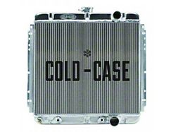 1964-68 Galaxie & Other Full Size Cold Case Aluminum Radiator, Big 2-Row, Manual Transmission 289 & 302