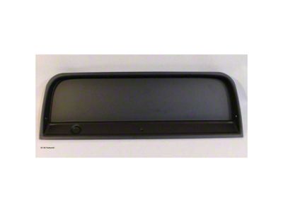 1964 Chevy Truck Instrument Panel Blank, Black