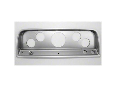 1964 Chevy Truck Instrument Panel, Five Hole Without Gauges, Brushed Aluminum Finish