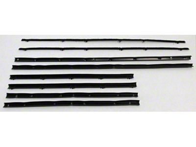 1964 GTO & LeMans 2 Door Sedan Window Felt Kit - Replacement Style