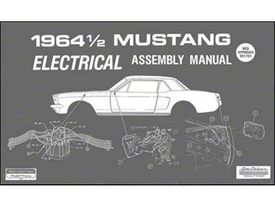 1964 Mustang Electrical Assembly Manual, 82 Pages