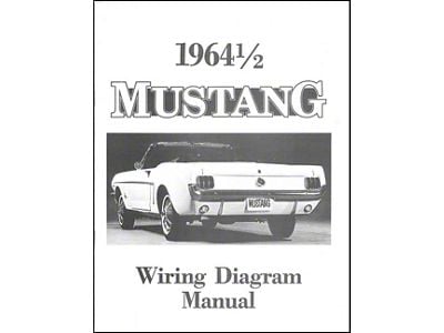 1964 Mustang Wiring Diagram, 8 Pages with 9 Illustrations