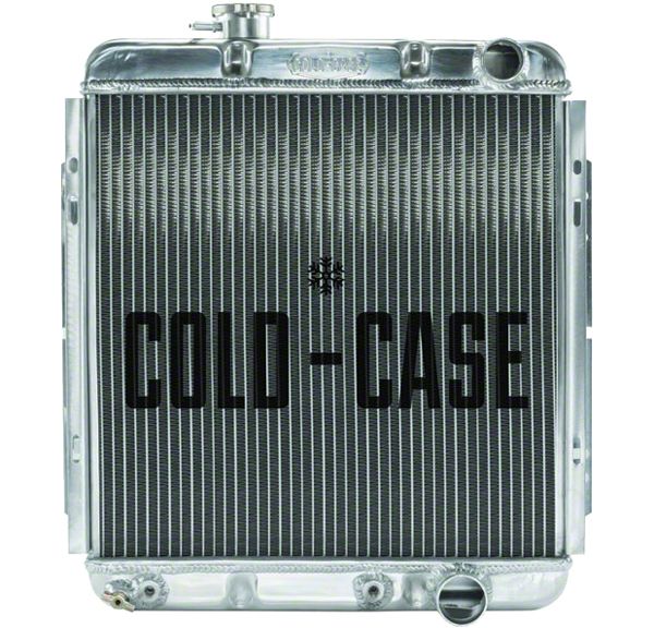 Ecklers 1965 1966 Mustang COLD CASE Big 2 Row Aluminum Radiator 289 V8