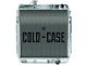 1965-1966 Mustang COLD CASE Big 2-Row Aluminum Radiator, 289 V8 with Automatic Transmission