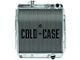 1965-1966 Mustang COLD CASE Big 2-Row Aluminum Radiator, 289 V8 with Manual Transmission