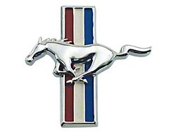 Scott Drake 1965-1966 Mustang Flat Glove Box Emblem