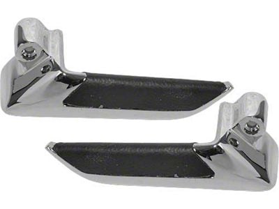 1965-1966 Mustang Pony Interior Inside Door Handles, Pair