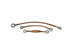 1965-1967 GTO, LeMans & Tempest Ground Strap Set - 3 Pieces - V8