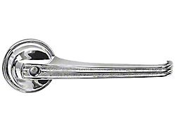 OPR Interior Door Handle; Chrome (Late 65-67 Mustang w/o Deluxe Pony Interior)