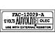 1965-1972 Mustang Ignition Coil Decal