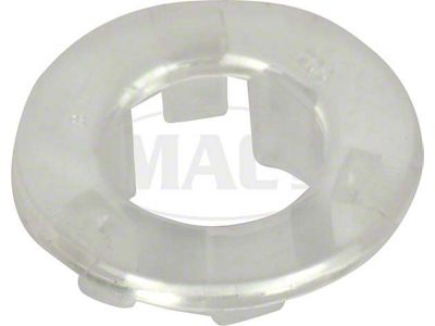 Scott Drake Door Lock Knob Grommet; Clear (64-70 Mustang)