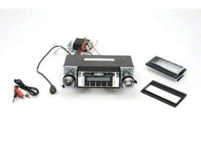 Custom Autosound 1965 Chevelle Am/FM, Usa-630 With Usb Port Cd Changer And Chrome Bezel