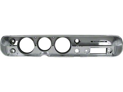 Dash Face Plates 65 Chromed & Detailed As Original No A/c