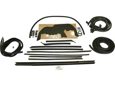 1965 Chevy Impala 2-Door Hardtop Weatherstrip Kit (Impala Sports Coupe, Two-Door)