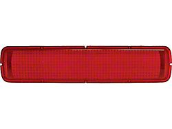 1965 Ford Thunderbird Tail Light Lens, Red, With FoMoCo logo, Right Or Left