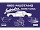 1965 Mustang Interior Trim Assembly Manual, 48 Pages