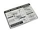 1965 Pontiac GTO Jack Instruction Decal 1pc