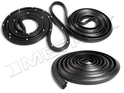 1966-1967 Chevelle Basic Weatherstrip Kit,Metro Moulded