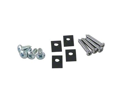 Rocker Molding Attachment Hardware Set, 1966-1967