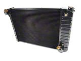 CA 4-Row Radiator; Copper/Brass (66-67 Big Block Corvette C2 & C3; 1968 Small Block V8 Corvette C3 w/ Automatic Transmission & A/C; 1968 Big Block V8 Corvette C3 w/ Automatic Transmission)