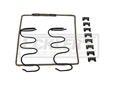 1966-1972 Chevelle Seat Side Support Springs, Bench