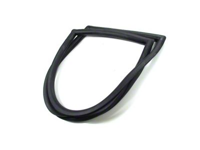 1966-1977 Ford Bronco, Left Quarter Window Seal, Without Trim Groove