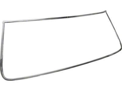 OPR 1966-67 Chevelle Windshield Moldings, Coupe Or Convertibl