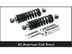 1966-67 Fairlane, 1967 Ranchero Coil-Over Shock Upgrade, Billet Aluminum, IFS Assembly