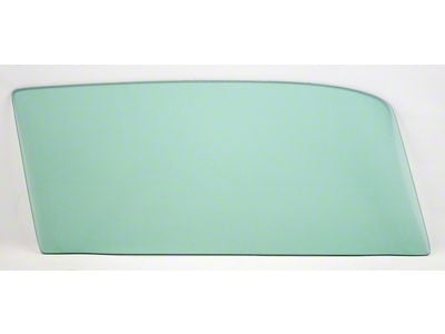 1966-67 Fairlane Fastback Door Glass - Green Tint - RH