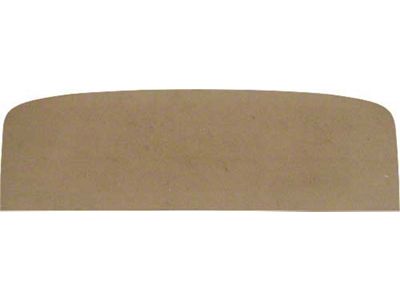 1966-67 Fairlane Rear Window Package Tray - 2 Door Hardtop - Tan