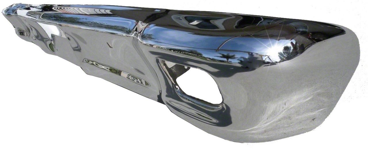 Ecklers Front Bumper; Chrome (66-67 Fairlane)