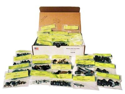 1966 Fairlane AMK Master Body Hardware Kit, 269 Pieces