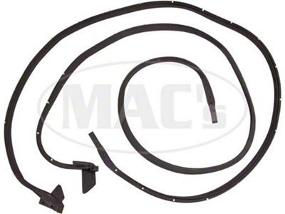 1966 Ford Thunderbird Door Seals, Rubber