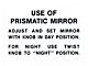 1966 Icd Prismatic Mirror Inst