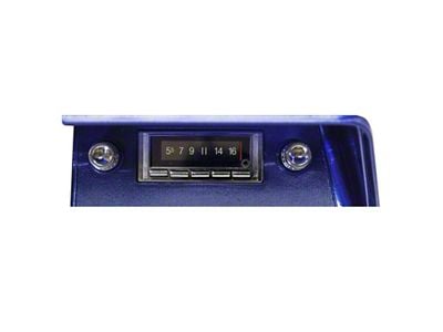 Custom Autosound USA-740 Series Radio with Bluetooth (1966 Impala)