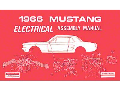 1966 Mustang Electrical Assembly Manual, 73 Pages