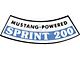 1966 Mustang Sprint 200 Air Cleaner Decal