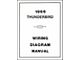 1966 Thunderbird Wiring Diagram Manual, 20 Pages