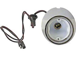 OPR 1967-1968 Mustang Back Up Light Body and Socket, Left