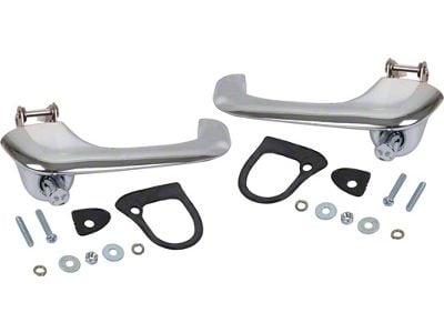 1967-1968 Mustang Door Handle Set, Concours Correct