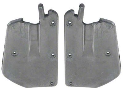 1967-1968 Mustang Upper Rear Door Window Seals, Pair