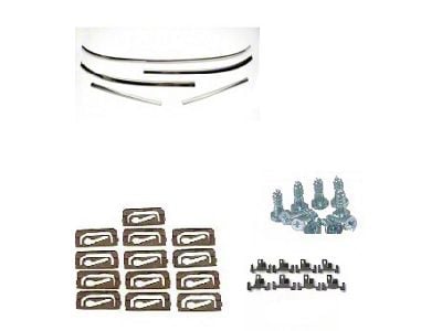 67-69 Windshield Molding Kit Conv