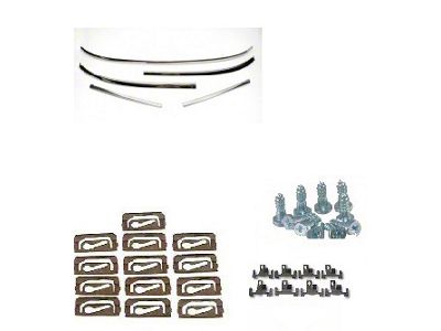 67-69 Windshield SC Molding Kit Conv