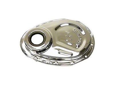 1967-1969 Camaro Timing Chain Cover, Small Block, Chrome