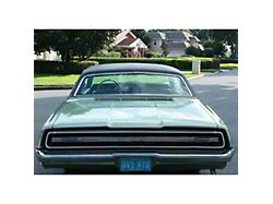 1967-1969 Ford Thunderbird Back Glass For 2Door Hard Top