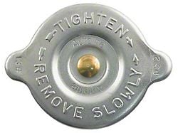 1967-1969 Mustang Autolite Radiator Cap with Zinc Plated Finish, 13 Lb.