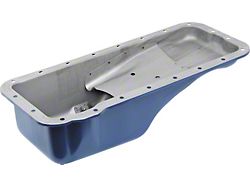 OPR 1967-1969 Mustang Oil Pan with Ford Blue Painted Finish, 390/428 V8