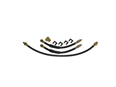 1967-1970 Chevy-GMC Truck Brake Hose Kit, Coil Rear, Drum Brakes, 2WD 1/2-3/4 Ton