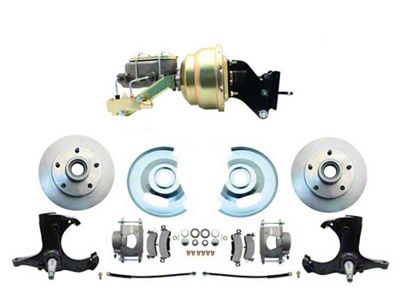 1967-1970 Chevy Truck Disc Brake Conversion Kit, 5 Lug, 8 Dual Zinc Booster Conversion